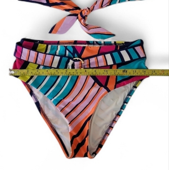Trina Turk Multicolor Geometric Bikini - Picture 7 of 10